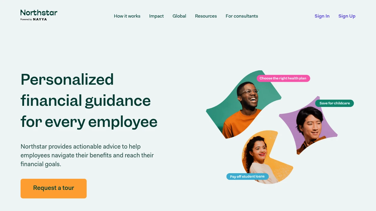 Screenshot of Northstar website